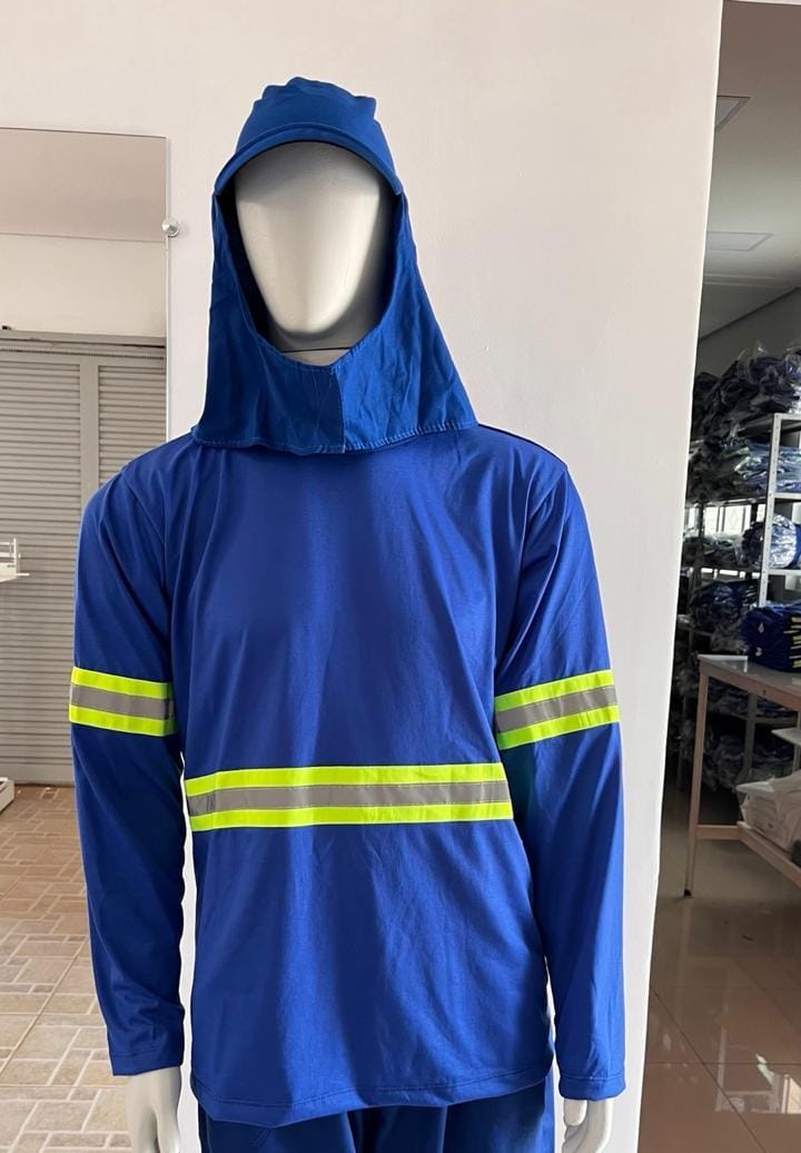 Camiseta Azul Royal  Refletivo