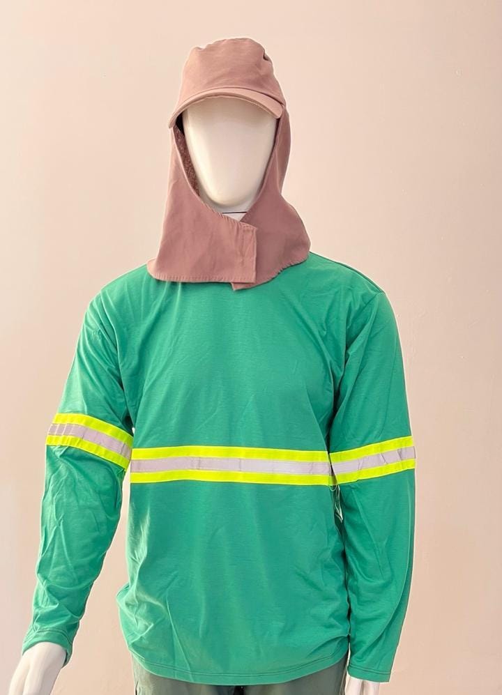 Camiseta Verde Bandeira refletivo